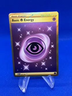 Pokemon Scarlet & Violet 151 Basic Psychic Energy 207/165 Gold Hyper Rare NM/LP - Image 1