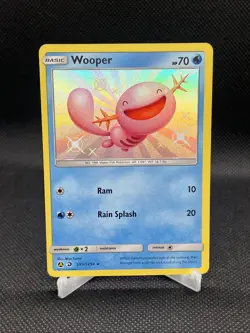Pokemon - Wooper SV9/SV94 Hidden Fates Shiny Vault - Shiny Rare - NM - Image 1
