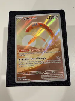 Pokemon TCG Orthworm 224/193 Paldea Evolved Illustration Rare Holo Full Art - Image 1