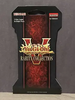 Yu-Gi-Oh! Rarity Collection V 5 Foil Cards Sleeved Booster Pack - Image 2