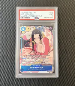 One Piece Illustration Box Vol. 1 Boa Hancock ST17-004 PSA 9 - Image 1