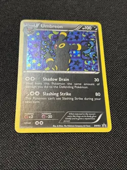 Pokemon TCG Umbreon Black White Holo Card BW93 Black Star Promo - Image 2