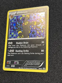 Pokemon TCG Umbreon Black White Holo Card BW93 Black Star Promo - Image 5