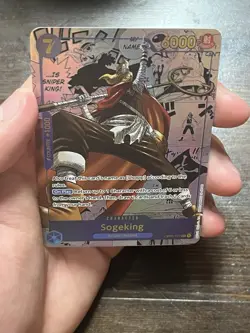 Sogeking Alternate Art Card Manga OP-03-122 Pillars Of Strength - Image 3