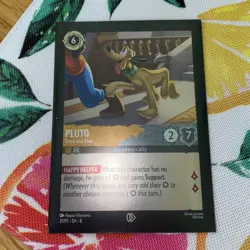Lorcana Pluto Tried and True Promo card 27/P2 Disney - Reign of Jafar Gen Con 25 - Image 1