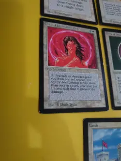 MTG Card. Beta. x5. Castle,healing salve,circle of protections, guardian angel - Image 5