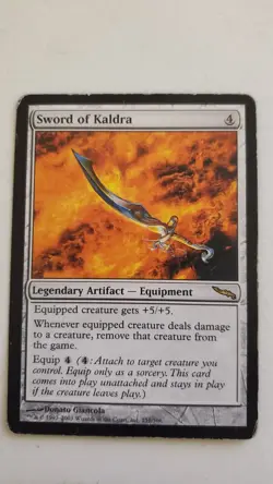 Sword of Kaldra Mirrodin Regular - Image 1