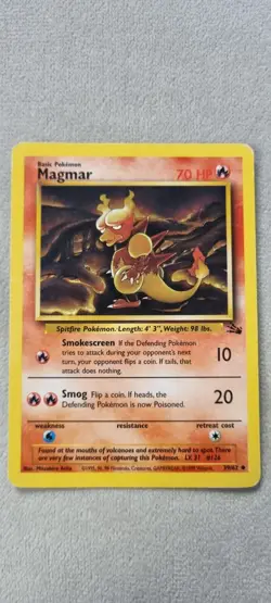 Magmar - Pokemon TCG - MP - Uncommon - Fossil Set 39/62 - Image 1