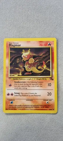 Magmar - Pokemon TCG - MP - Uncommon - Fossil Set 39/62 - Image 3