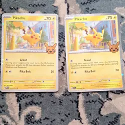 Nintendo Pokemon TCG Pikachu Lot 10 Base Set/EX Ruby Sapphire/Vivid Voltage 1999 - Image 4