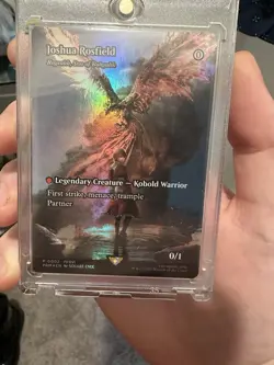 Magic the Gathering Joshua Rosfield Rograkh Promo Foil Commandfest Final Fantasy - Image 1