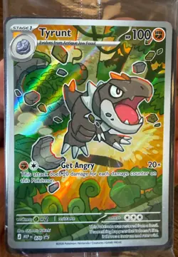 Sealed! New! Pokemon "Tyrunt" Holo 100 HP 070 - Perfect Order Promo - Image 1