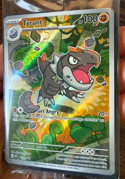 Sealed! New! Pokemon "Tyrunt" Holo 100 HP 070 - Perfect Order Promo - Image 2