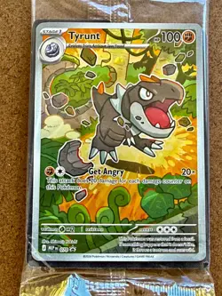 Sealed! New! Pokemon "Tyrunt" Holo 100 HP 070 - Perfect Order Promo - Image 3