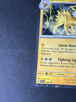 Jolteon SVP 169 Cosmos Holo Black Star Promo Prismatic Evolutions Pokemon TCG NM - Image 4