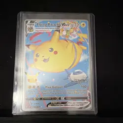 Pokemon TCG Flying Pikachu VMAX WC 2022 Promo Holo 007/025 - Image 1