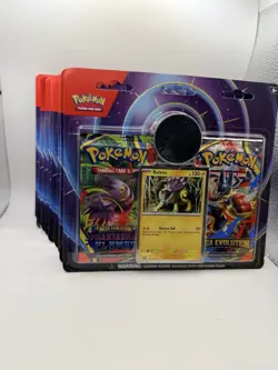 9x Pokemon Mega Evolution & Phantasmal Flames 2-Pack Blister Raikou - Image 1