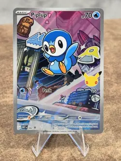 Piplup MEP042 First Partner's Promo Near Mint Pokemon TCG - Image 1