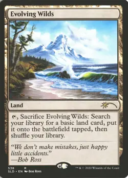 MTG Evolving Wilds (538) *Non-Foil* Secret Lair: Bob Ross MT/NM Combined Ship - Image 1