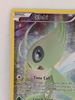 Celebi Full Art Holo XY111 Black Star Promo Pokemon XY Generations - Image 2
