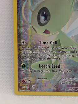 Celebi Full Art Holo XY111 Black Star Promo Pokemon XY Generations - Image 5