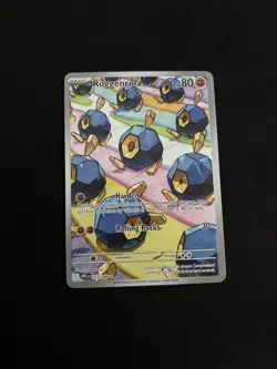 Roggenrola 127/086 Sv: White Flare Holo Pokemon TCG - NM - Image 1