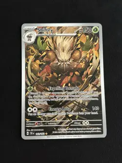 Shiftry 163/162 SV05: Temporal Forces Holo Pokemon TCG - NM - Image 1