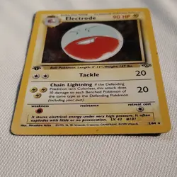 Wizards Electrode 2/64 Jungle Holo Rare 1st Edition ENG 1999 - Image 2