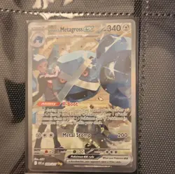 Steven's Metagross EX ASC Rare Holo Metal Pokemon HP 340 289/217 - Image 1