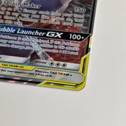 Pokemon Blastoise & Piplup GX SM Cosmic Eclipse 38/236 Ultra Rare Holo TAG TEAM - Image 3