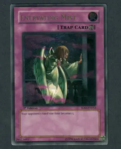 Yu-Gi-Oh! Enervating Mist Ultimate Rare 1st Edition SOD-EN053 - Image 1