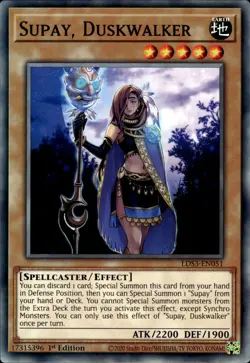Supay, Duskwalker - 1st Edition LDS3-EN051 - NM - YuGiOh - Image 1