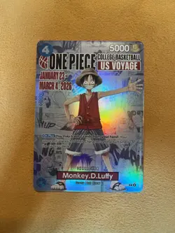 2026 One Piece College Basketball Voyage Monkey D. Luffy Promo + 3 Posters - Image 2
