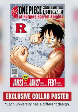 2026 One Piece College Basketball Voyage Monkey D. Luffy Promo + 3 Posters - Image 4