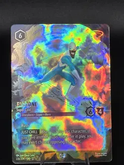 Frozone Super Cool Enchanted Lorcana Wilds Of The Unknown - Image 1
