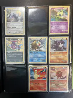 HGSS Triumphant Set Pokemon HEARTGOLD Near Complete - 116 Cards Holo Rare Legend - Image 1