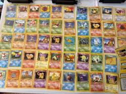 Vintage Pokemon Card Lot Of 50 Charmander Arcanine Cubone And More - Image 1