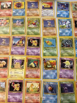 Vintage Pokemon Card Lot Of 50 Charmander Arcanine Cubone And More - Image 4