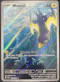 Wattrel 178/167 Sv06: Twilight Masquerade Holo - Pokemon Card - Image 1