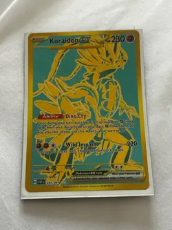 Pokemon Card Lot 4 Ultra Rare Cards Gardevoir ex Kirlia Koraidon ex Gold NM - Image 5