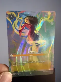 Lorcana Revive Enchanted Action Card 207/204 Edition 5 Shimmering Skies - Image 1
