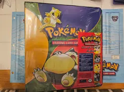 Vintage Pokemon TCG Card Binder Snorlax 1999 Nintendo WOTC - FACTORY SEALED - Image 3