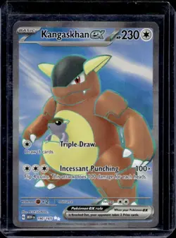 Pokemon TCG Kangaskhan EX 190/165 Full Art Holo Card English Scarlet & Violet - Image 1