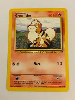 Growlithe 45/110 Legendary Collection Regular Pokemon Card - Image 1