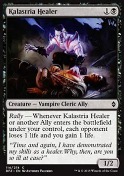 MTG 4x KALASTRIA HEALER - GUARITORE DI KALASTRIA - BFZ - MAGIC - Image 1