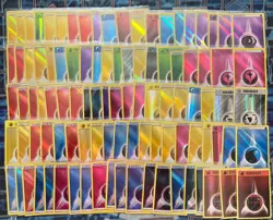Pokemon TCG 100 Vintage Reverse Holo Energy Card Mixed Lot 4 - Image 1