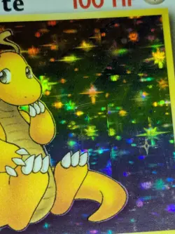 Dragonite Fossil 1st Edition 4/62 Holo 1999 English - Image 3