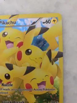 Pokemon Pikachu Full Art RC29/RC32 Generations Radiant Ultra Rare Holo 60 HP - Image 3