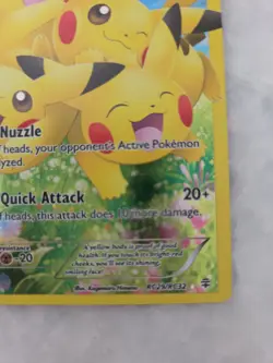 Pokemon Pikachu Full Art RC29/RC32 Generations Radiant Ultra Rare Holo 60 HP - Image 4