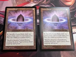 Lotus Petal x2 Tempest MTG Magic - pair B - Image 1